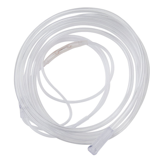 Nasal Cannula Salter Soft Adult Curved Prong / NonFlared Tip 7 Foot O2 Line - 16SOFT-7-50