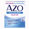 AZO® Urinary Pain Relief Tablets, Maximum Strength, 30 per Box 787651301525