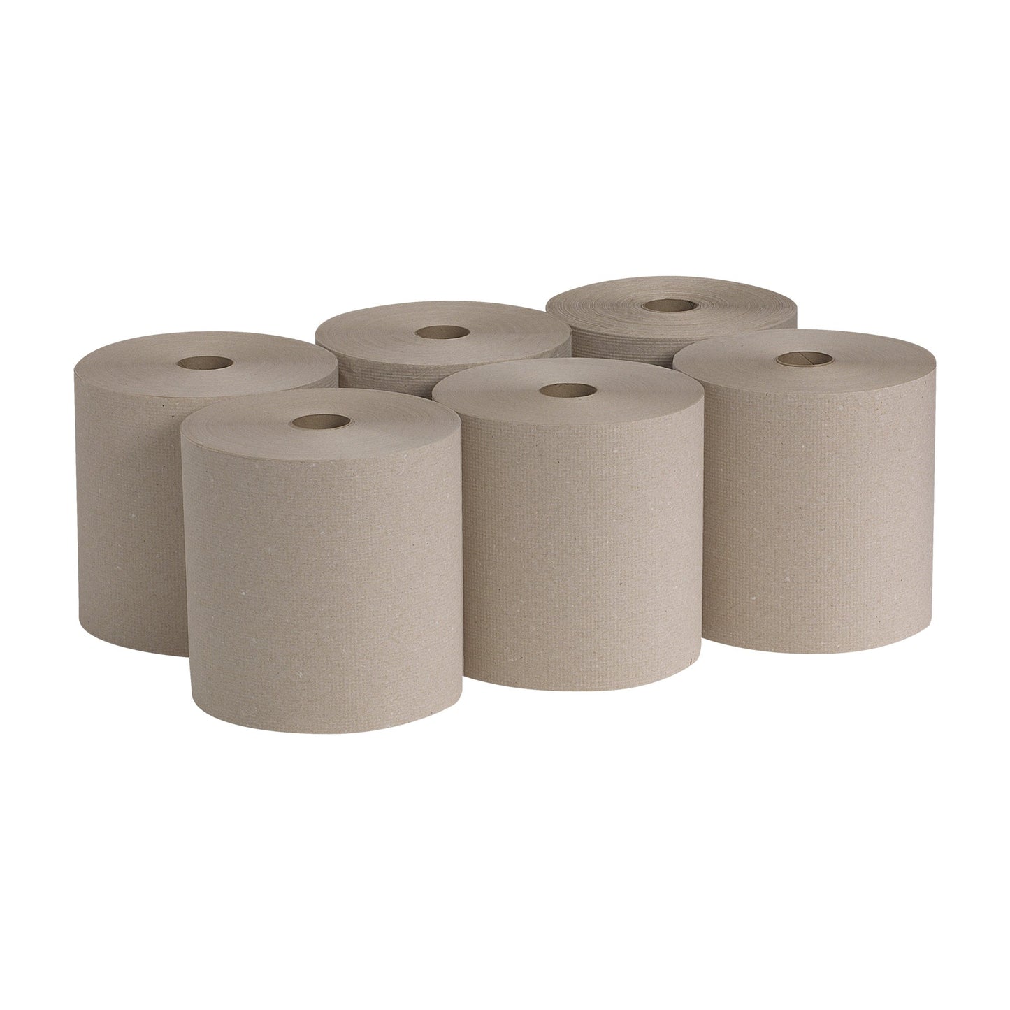 Pacific Blue Basic™ Brown Paper Towel, 7-7/8 Inch x 800 Foot, 6 Rolls per Case 26301