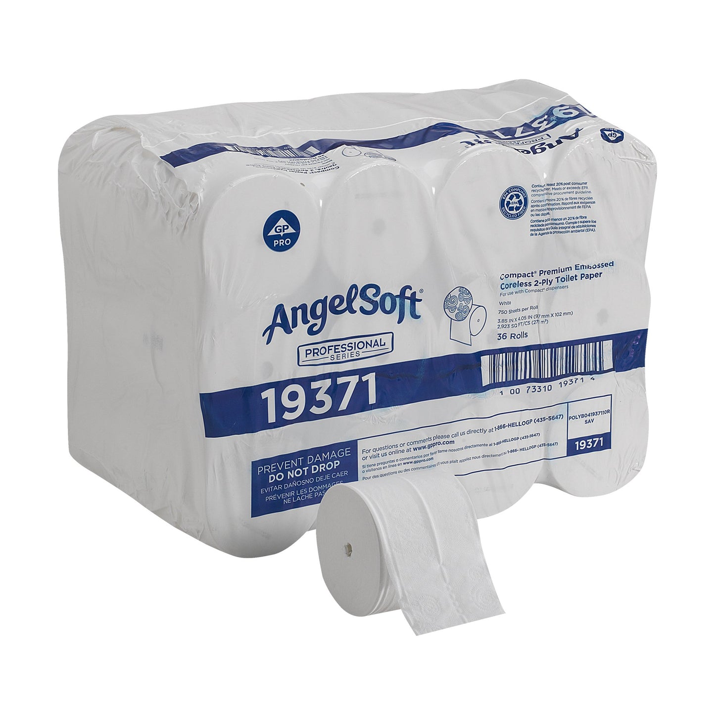 Angel Soft PS® compact® Toilet Tissue 19371