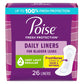 Poise® Bladder Control Pads, Light Absorbency, 7.5 Inch Length 19305