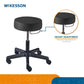 McKesson Round Pneumatic Exam Stool, Black, without Backrest 81-22500HAM114