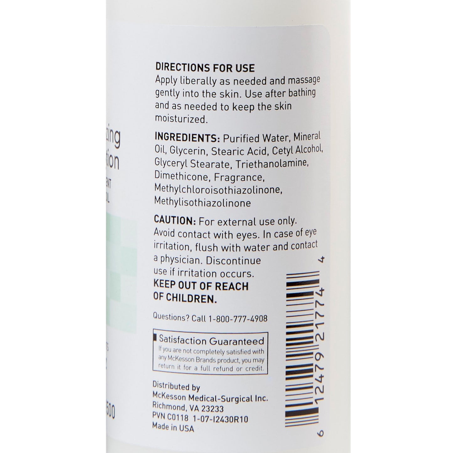 McKesson Hand and Body Moisturizer, 4-ounce bottle 94001500
