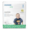 Unisex Baby Diaper McKesson Size 5 Disposable Heavy Absorbency - BD-SZ5