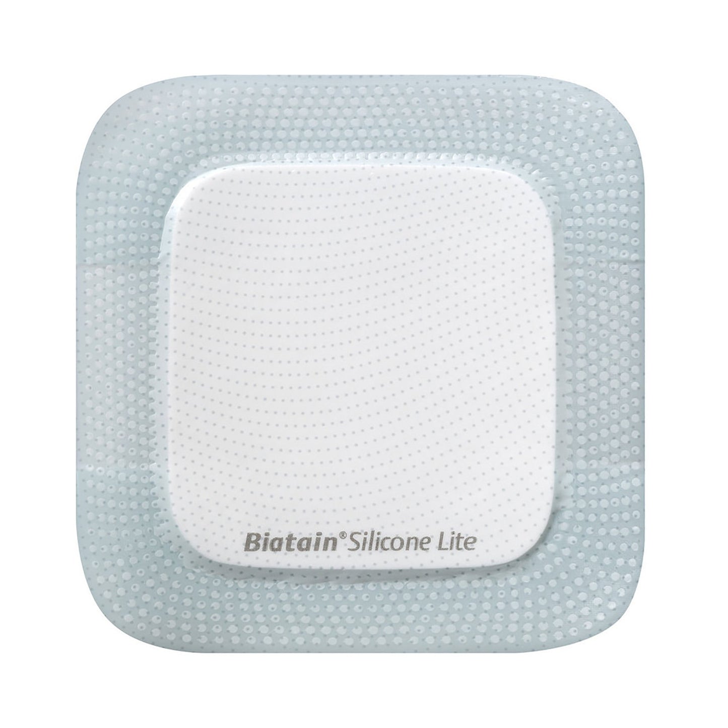 Thin Foam Dressing Biatain® Silicone Lite 2 X 2 Inch With Border Film Backing Silicone Adhesive Square Sterile - 33452