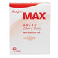 PolyMem® Max® Nonadhesive without Border Foam Dressing, 4½ x 4½ Inch 5045