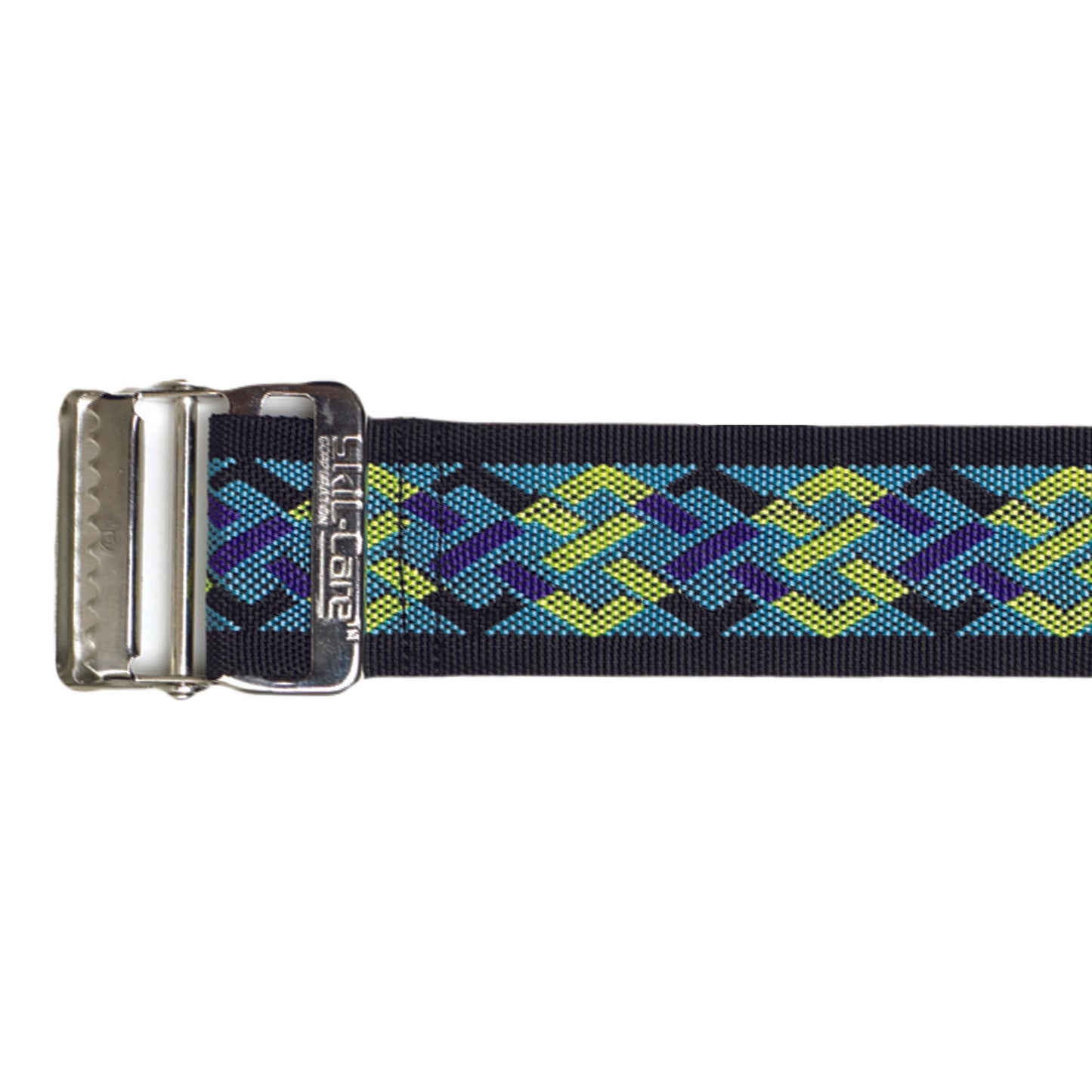Gait Belt SkiL-Care™ 60 Inch Length Geo Pattern Design Nylon - 252029