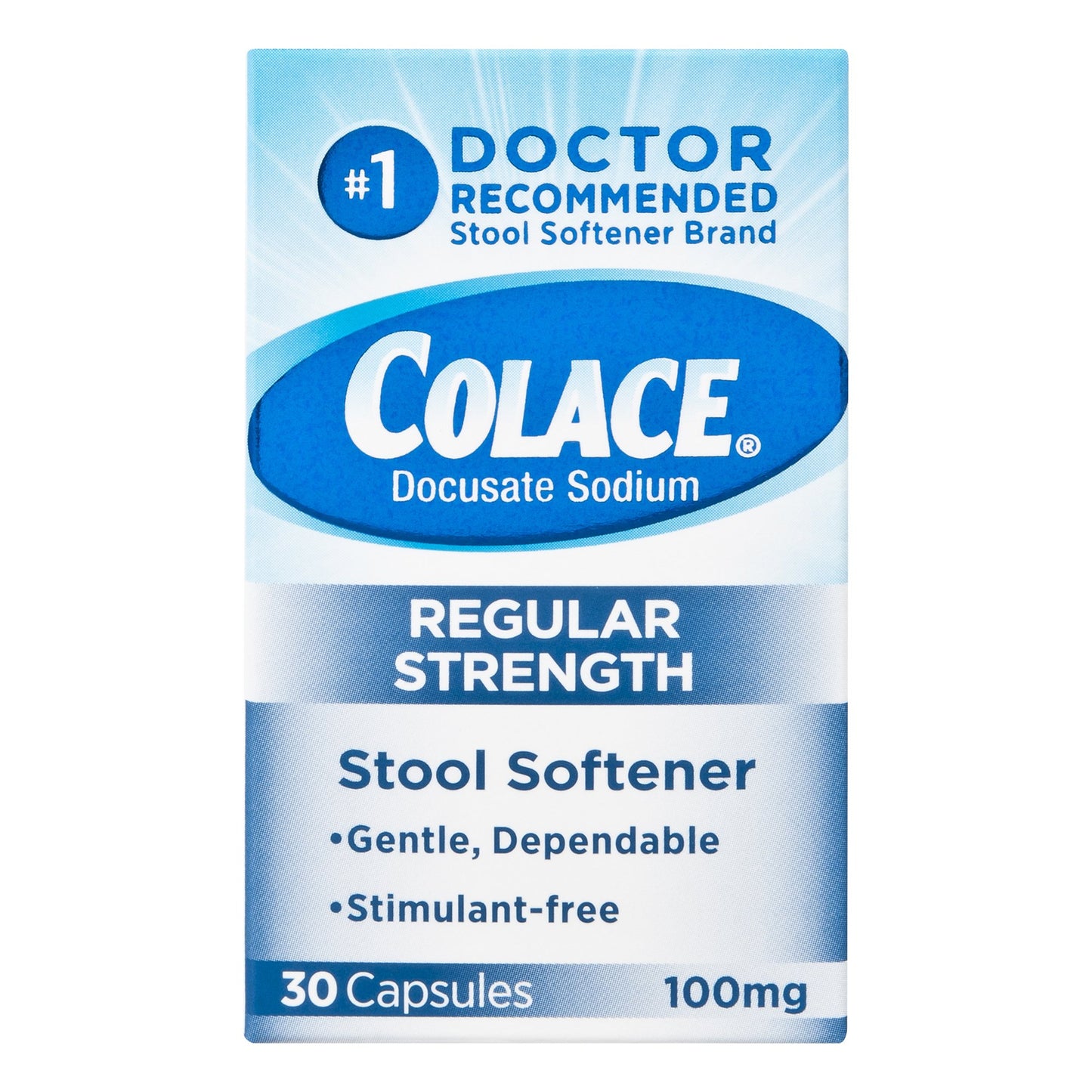 Colace® Docusate Sodium Stool Softener 67618010130