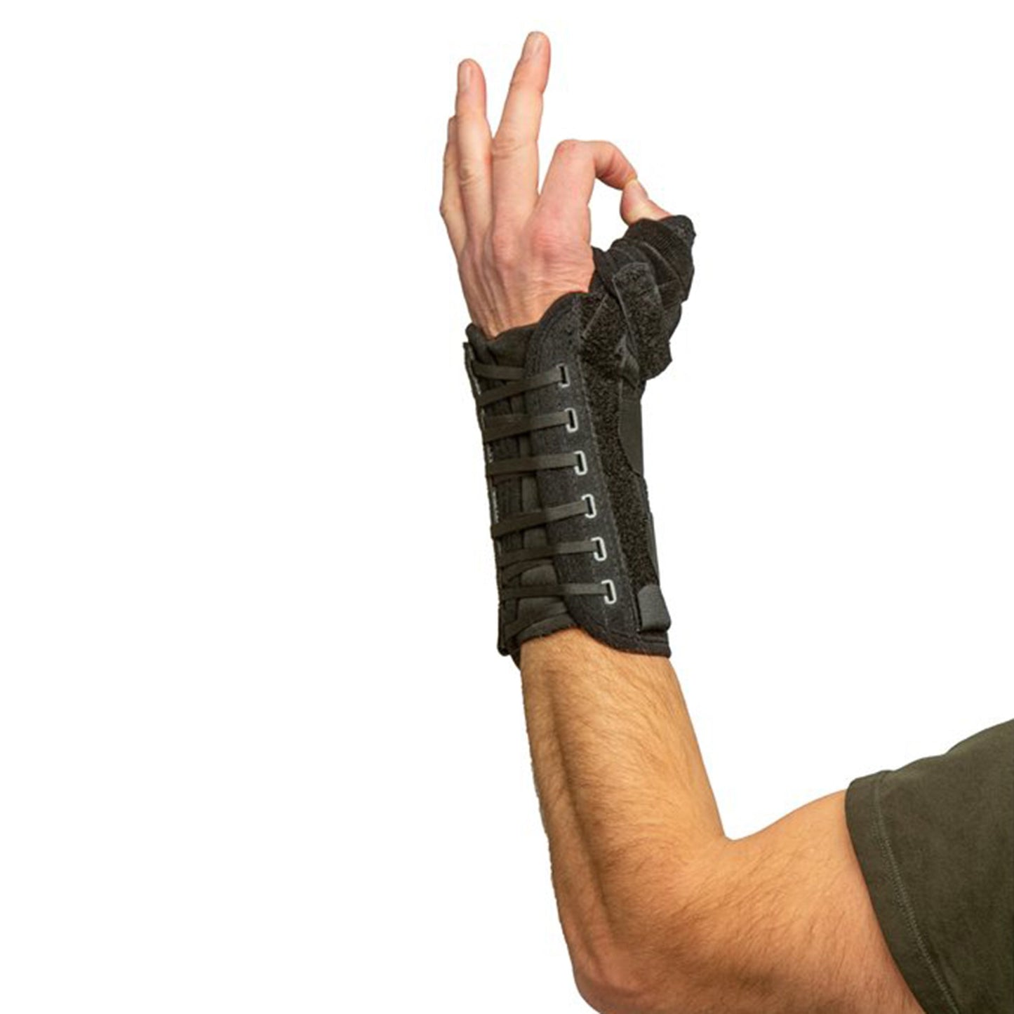 Titan™ Thumb Brace with Support for Left Wrist, Regular Size, Short 455-LT
