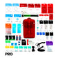 My Medic MyFAK Pro First Aid Kit, Large Trauma Kit with Medical Supplies, Black MM-KIT-U-MFK-LG-RED-PRO