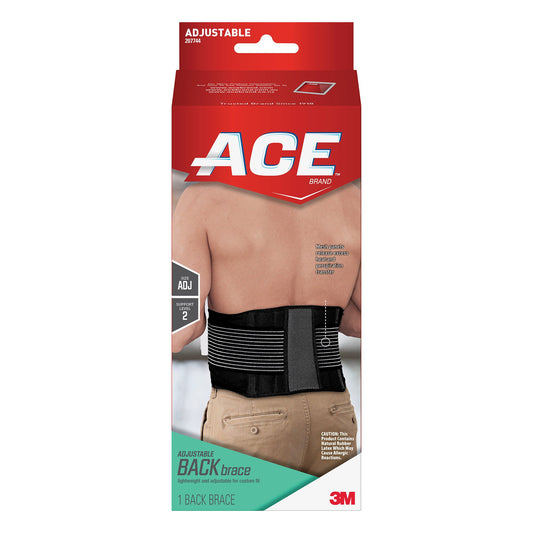 3M™ Ace™ Back Brace, Adult, One Size Fits Most 207744