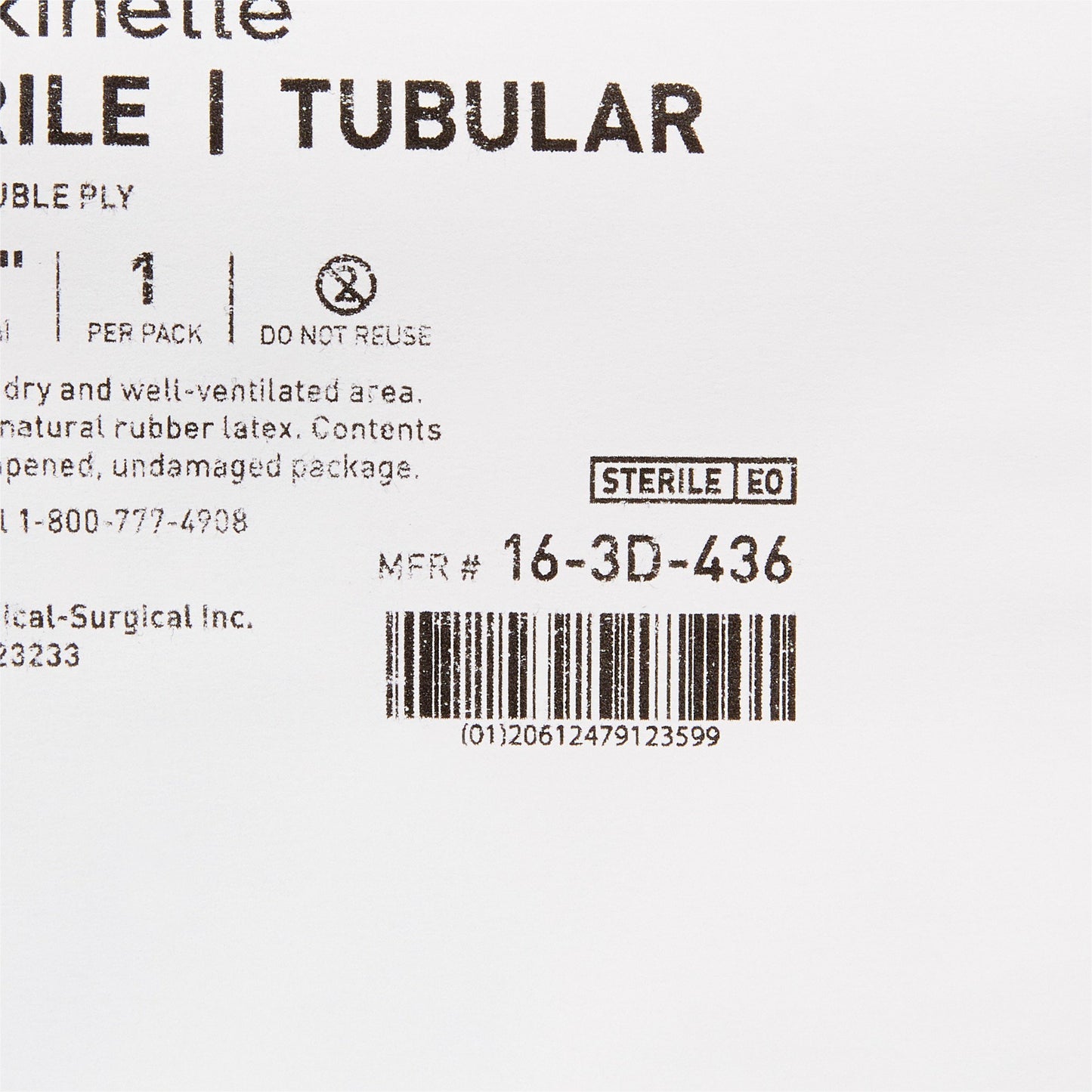 McKesson Beige Cotton Tubular Stockinette, 4 x 36 Inch 16-3D-436