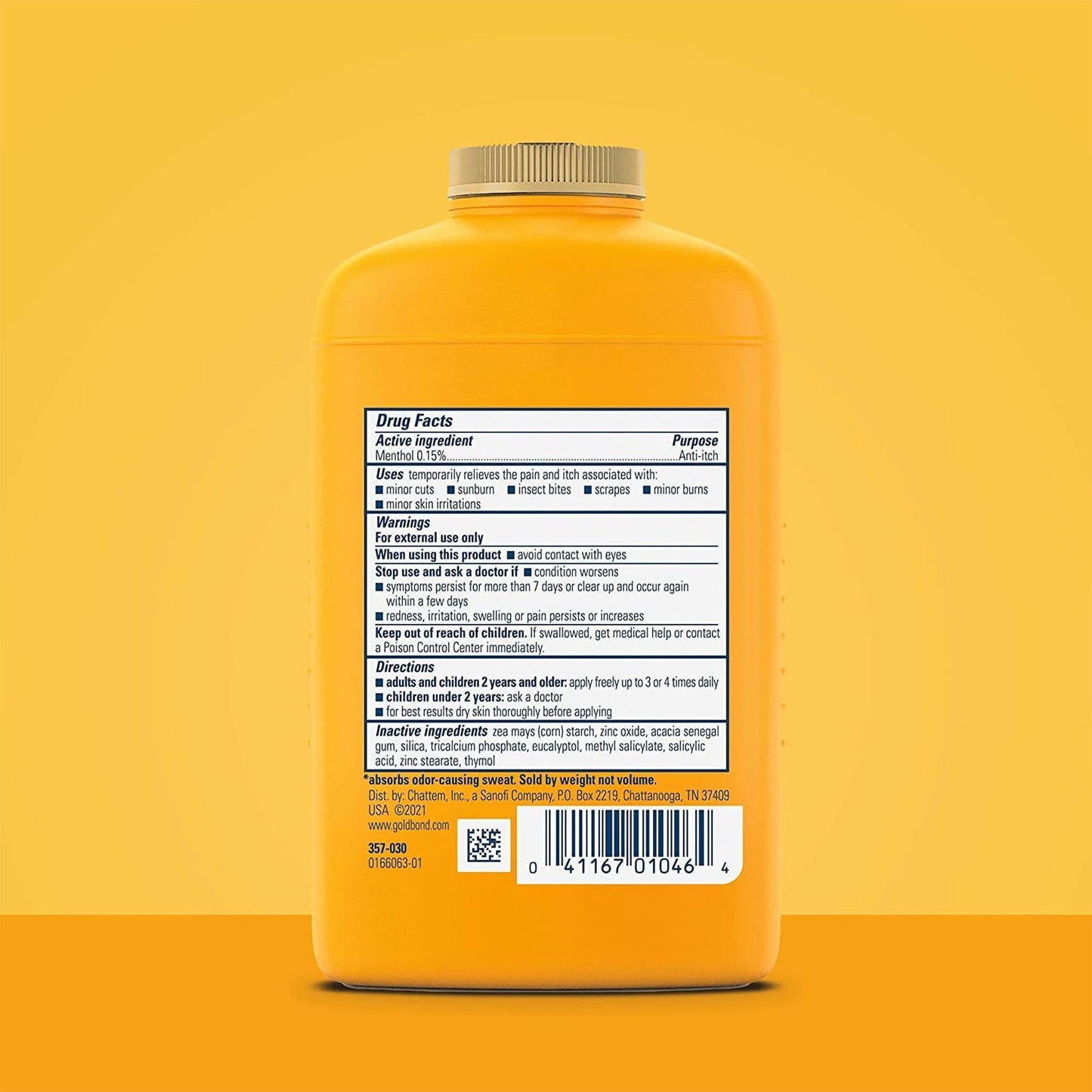 Gold Bond® Original Strength Medicated Body Powder, 4 oz. 04116701046