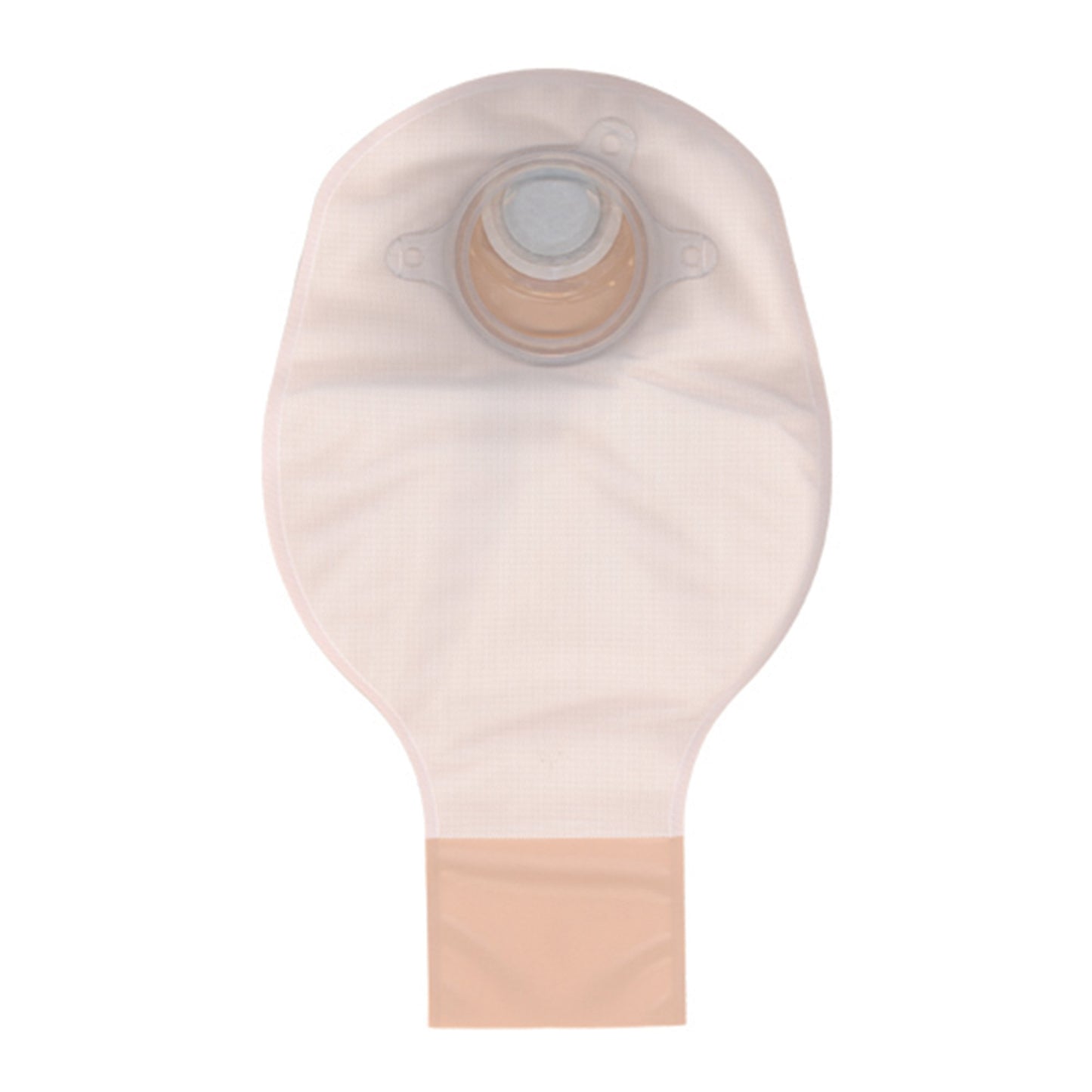 Sur-Fit Natura® Two-Piece Opaque Colostomy Pouch, 10 Inch Length, 45mm flange 411290