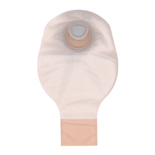 Sur-Fit Natura® Two-Piece Opaque Colostomy Pouch, 10 Inch Length, 45mm flange 411290