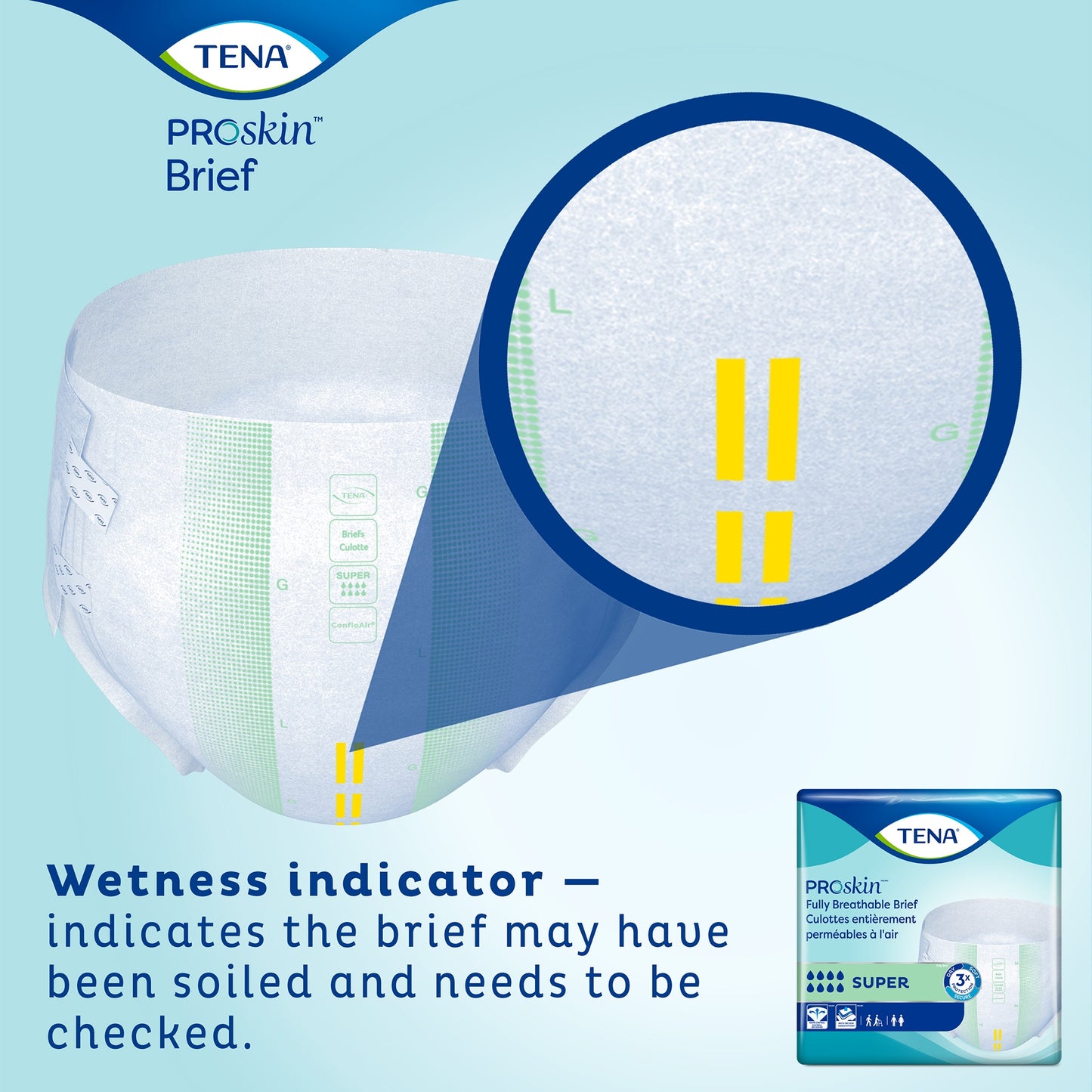 Tena Super Adult Heavy-Absorbent Incontinence Brief, Extra Large 68011