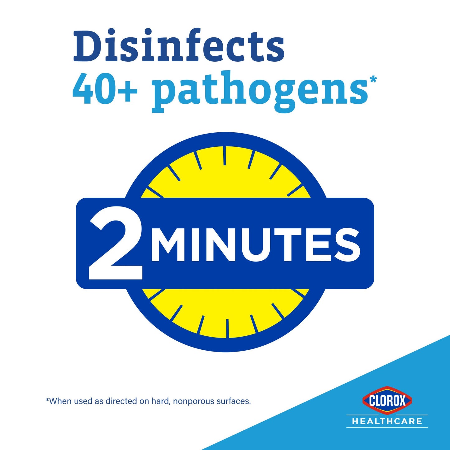 Clorox Healthcare® VersaSure® Cleaner Disinfectant Wipes, Canister 31757