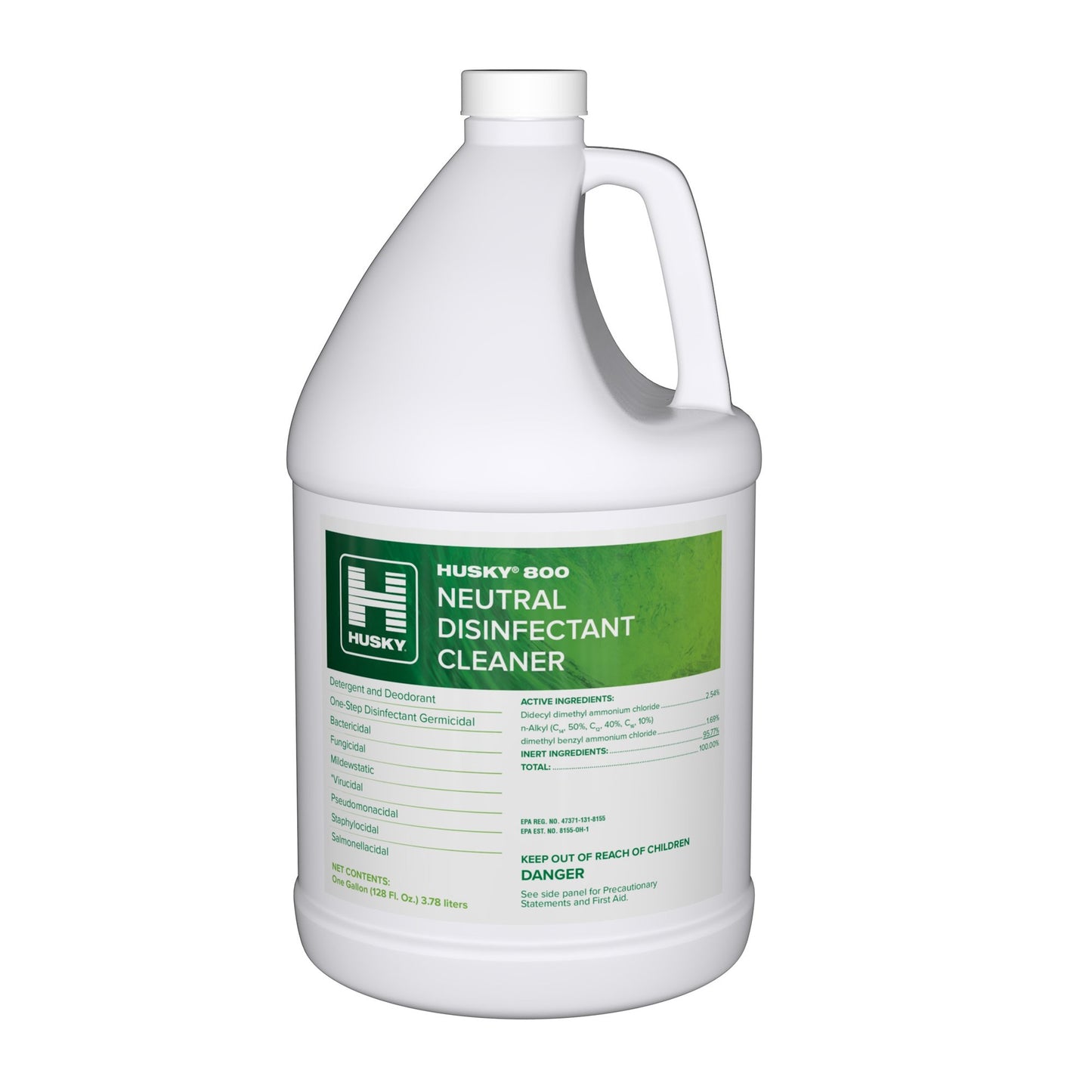Surface Disinfectant Cleaner Husky® 800 Quaternary Based J-Fill® Dispensing Systems Liquid Concentrate 1 gal. Jug Ocean Breeze Scent NonSterile - HSK-