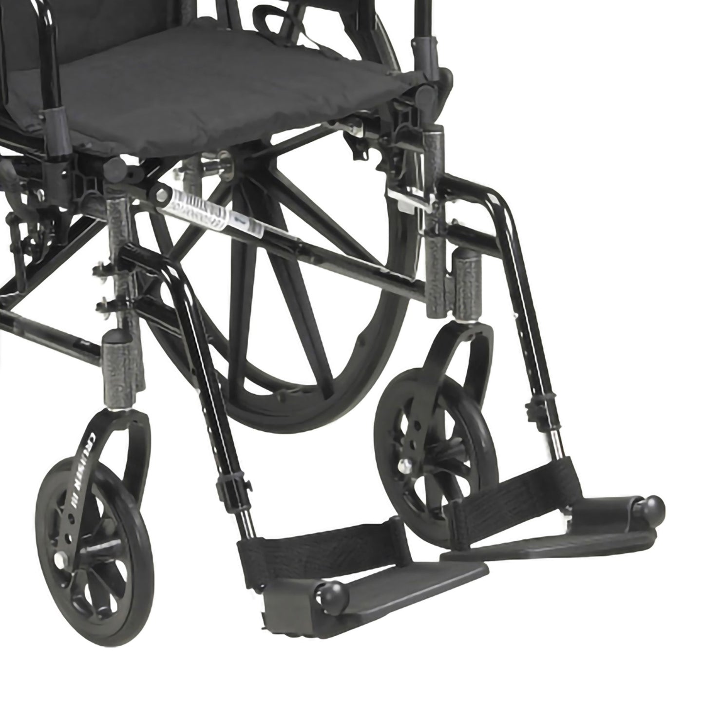 McKesson Manual Lightweight Wheelchair, 18 Inch Seat Width 146-K318ADDA-SF