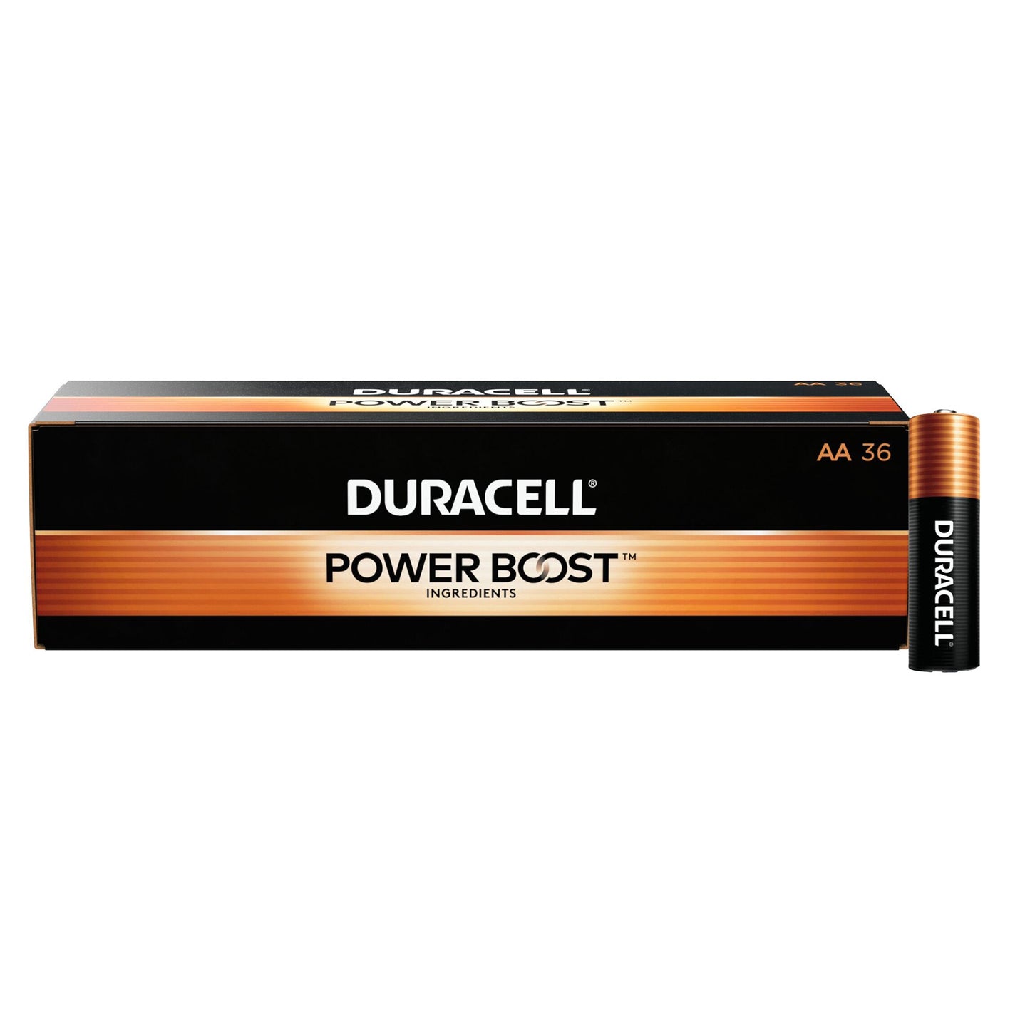 Alkaline Battery Duracell® Coppertop® AA Cell 1.5V Disposable 24 Pack - MN1500BKD