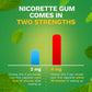 Nicorette Stop Smoking Aid Gum 4 mg Spearmint Burst with a Hint of Chamomile 00135053302