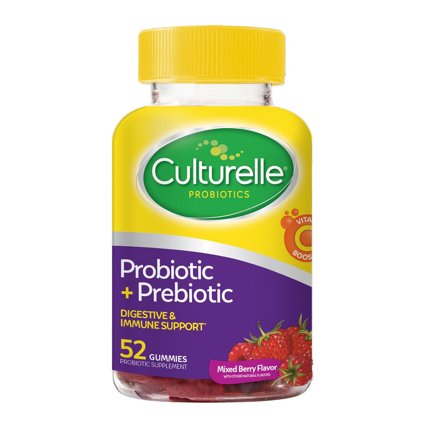 Culturelle® Probiotic + Prebiotic Gummies 049100400921