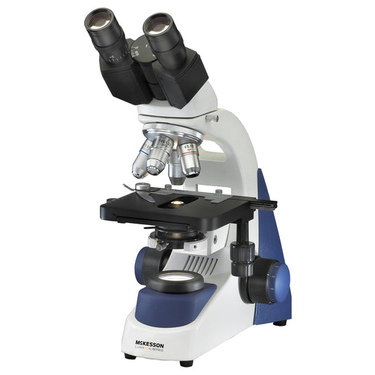 McKesson LUMEON™ Physician Microscope Binocular Head 4X, 10X, 40X and 100X (Oil) Objectives - 600R-LED