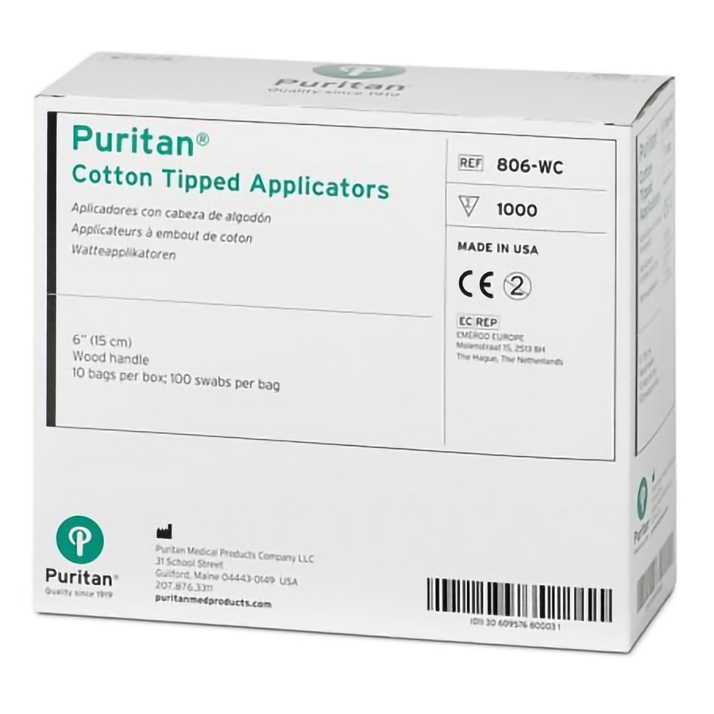 Puritan® Swabstick 806-WC