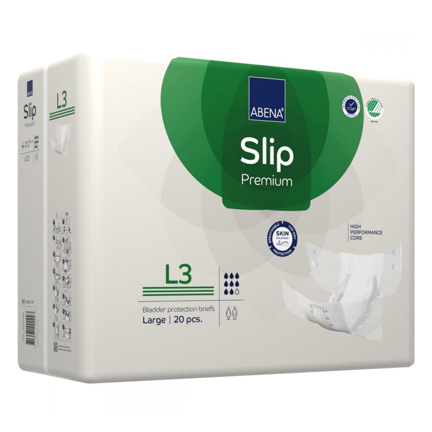 Abena® Slip Premium L3 Incontinence Brief, Large 1000021291