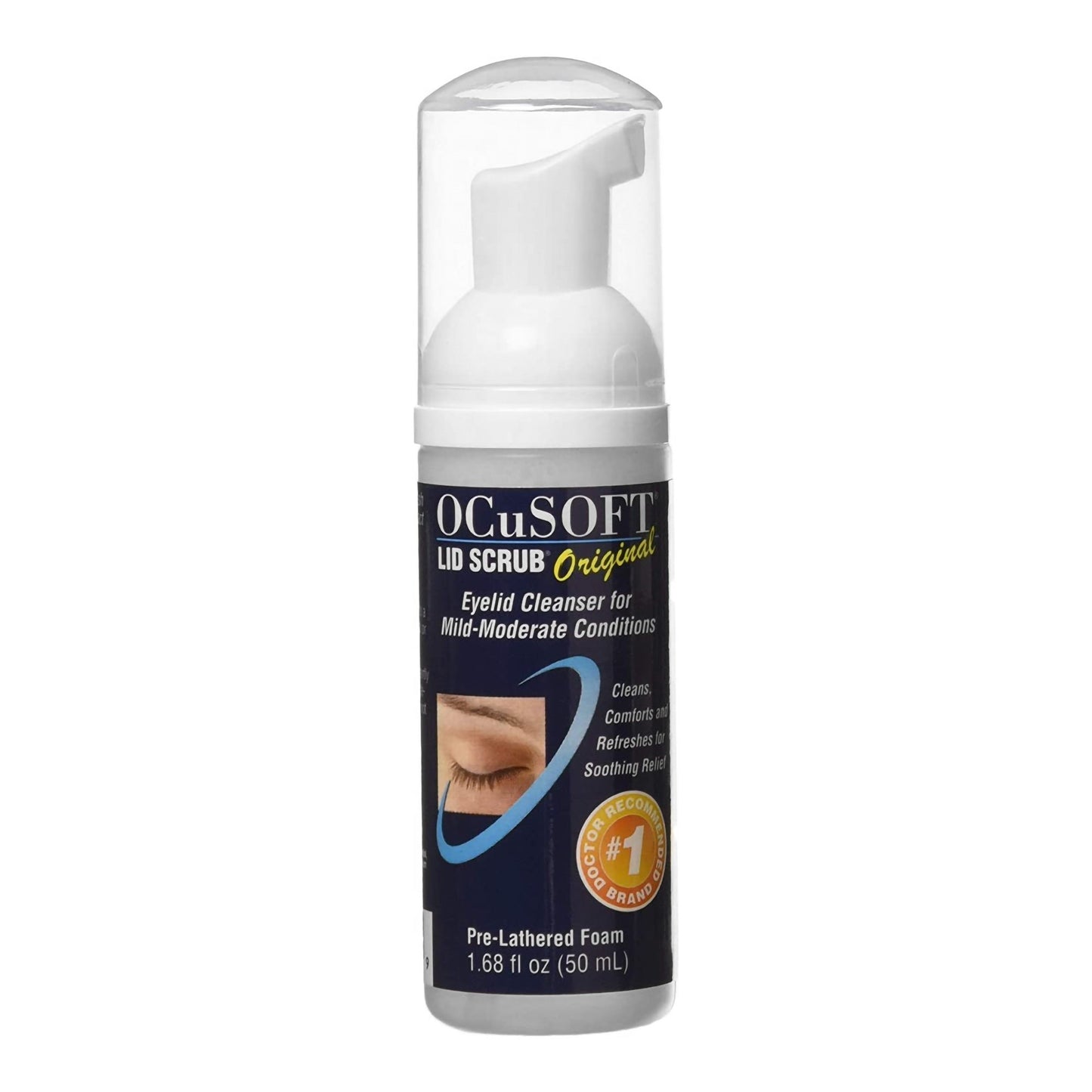 Eyelid Cleanser OCuSOFT® Lid Scrub® 1.69 oz. Topical Foam - 54799030130
