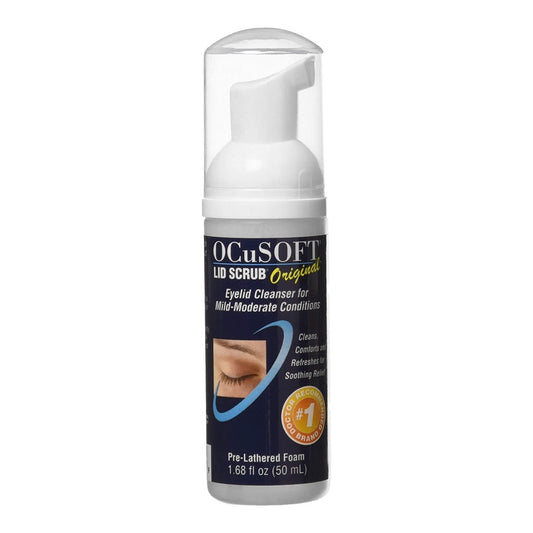 Eyelid Cleanser OCuSOFT® Lid Scrub® 1.69 oz. Topical Foam - 54799030130