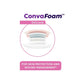 Foam Dressing ConvaFoam™ Silicone 6 X 6 Inch With Border Film Backing Silicone Adhesive Square Sterile 423254