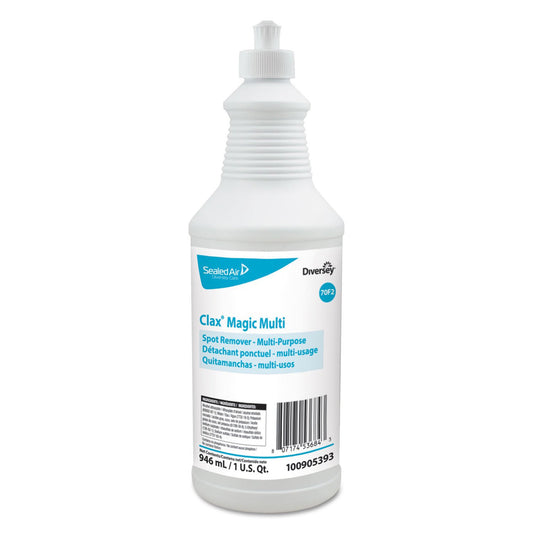 Laundry Stain Remover Clax® Magic Multi 32 oz. Squeeze Bottle Liquid Surfactant Scent - 100905393