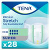 Unisex Adult Incontinence Brief TENA ProSkin Stretch™ Super Medium Disposable Heavy Absorbency - 67902