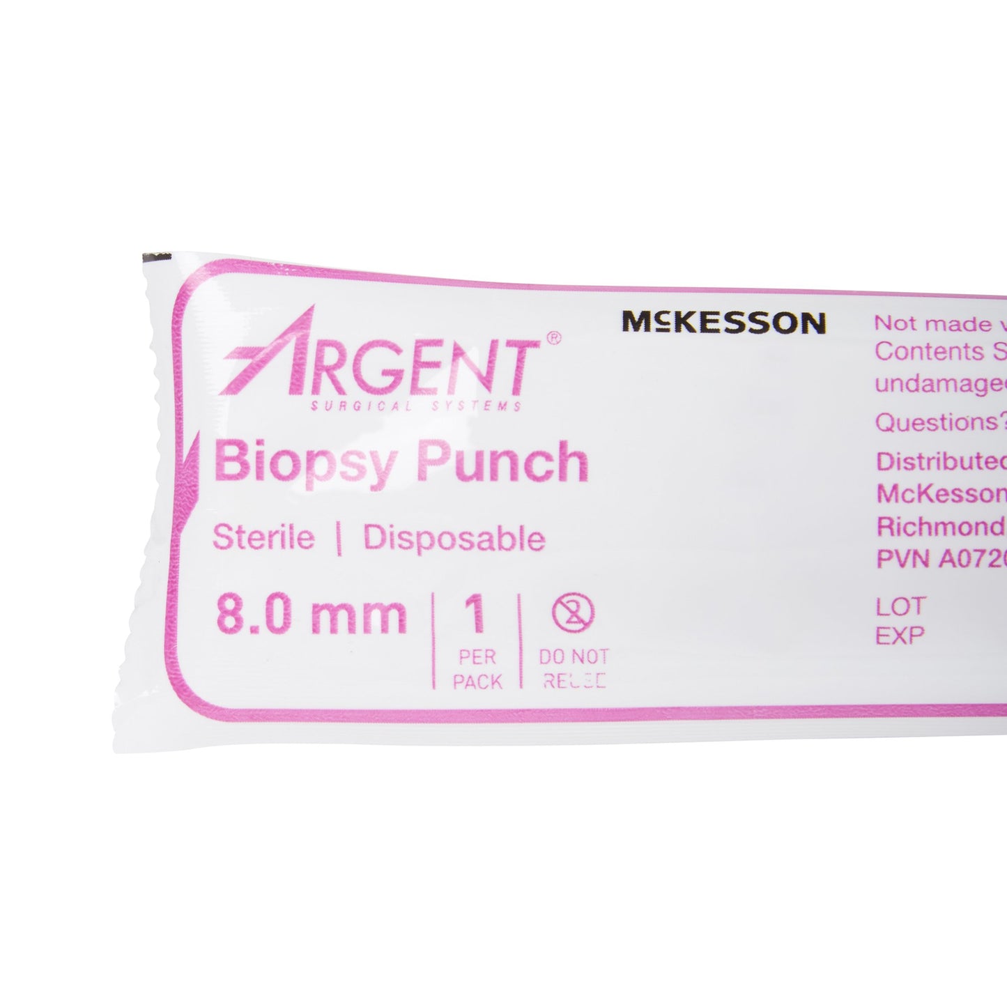 McKesson Argent™ Disposable Biopsy Punches, 8.0 mm 16-1316
