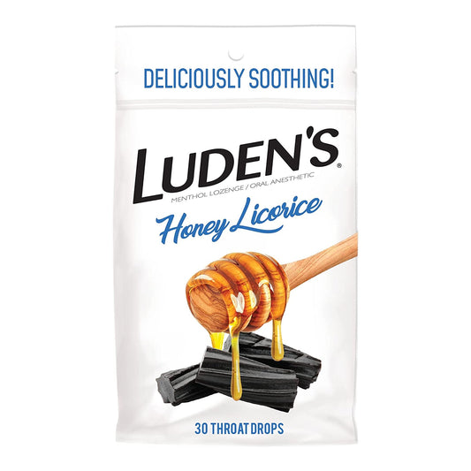 Sore Throat Relief Luden's® 3.2 mg Strength Lozenge 30 per Bag - 81483201042
