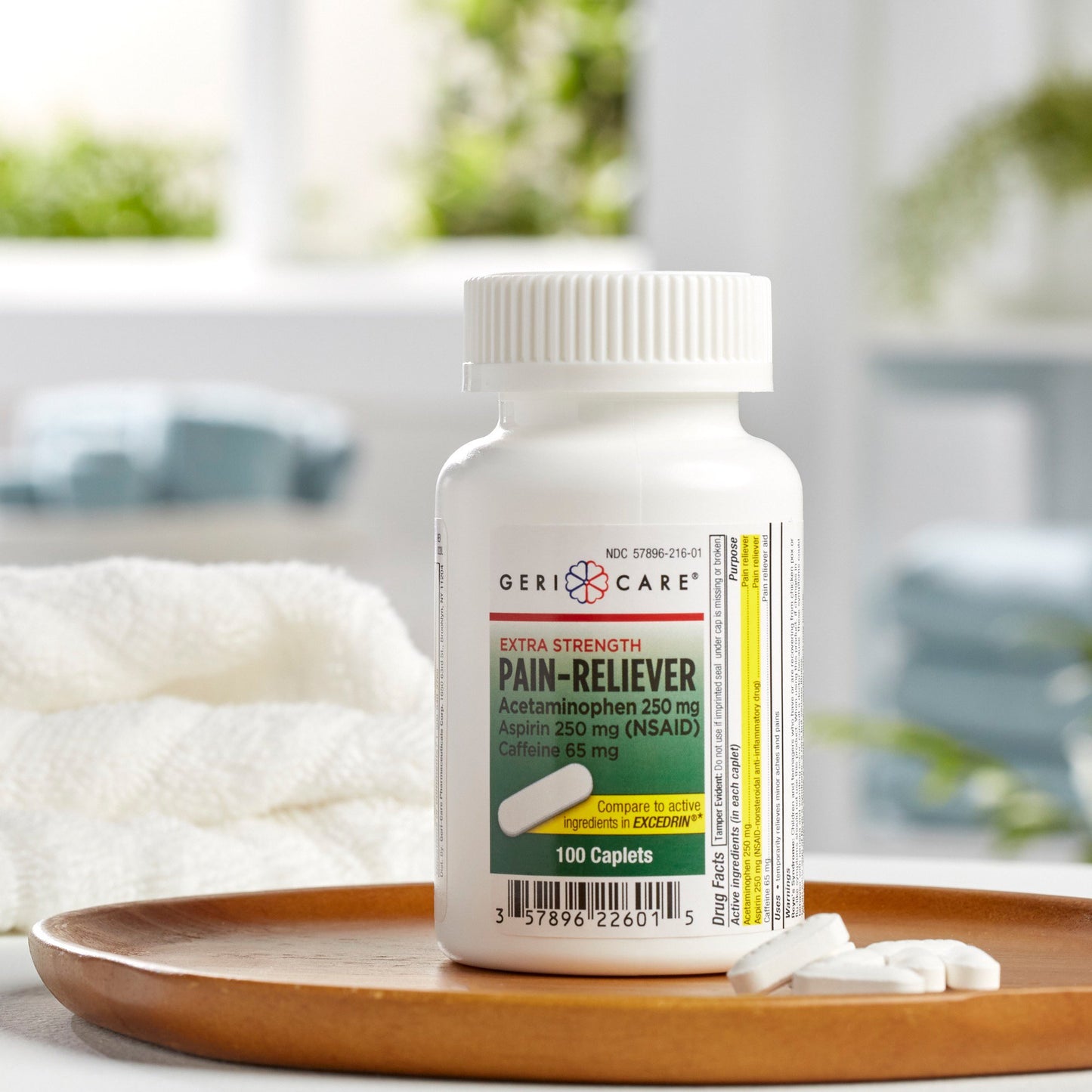 Geri-Care® Acetaminophen / Aspirin / Caffeine Pain Relief 226-01-GCP