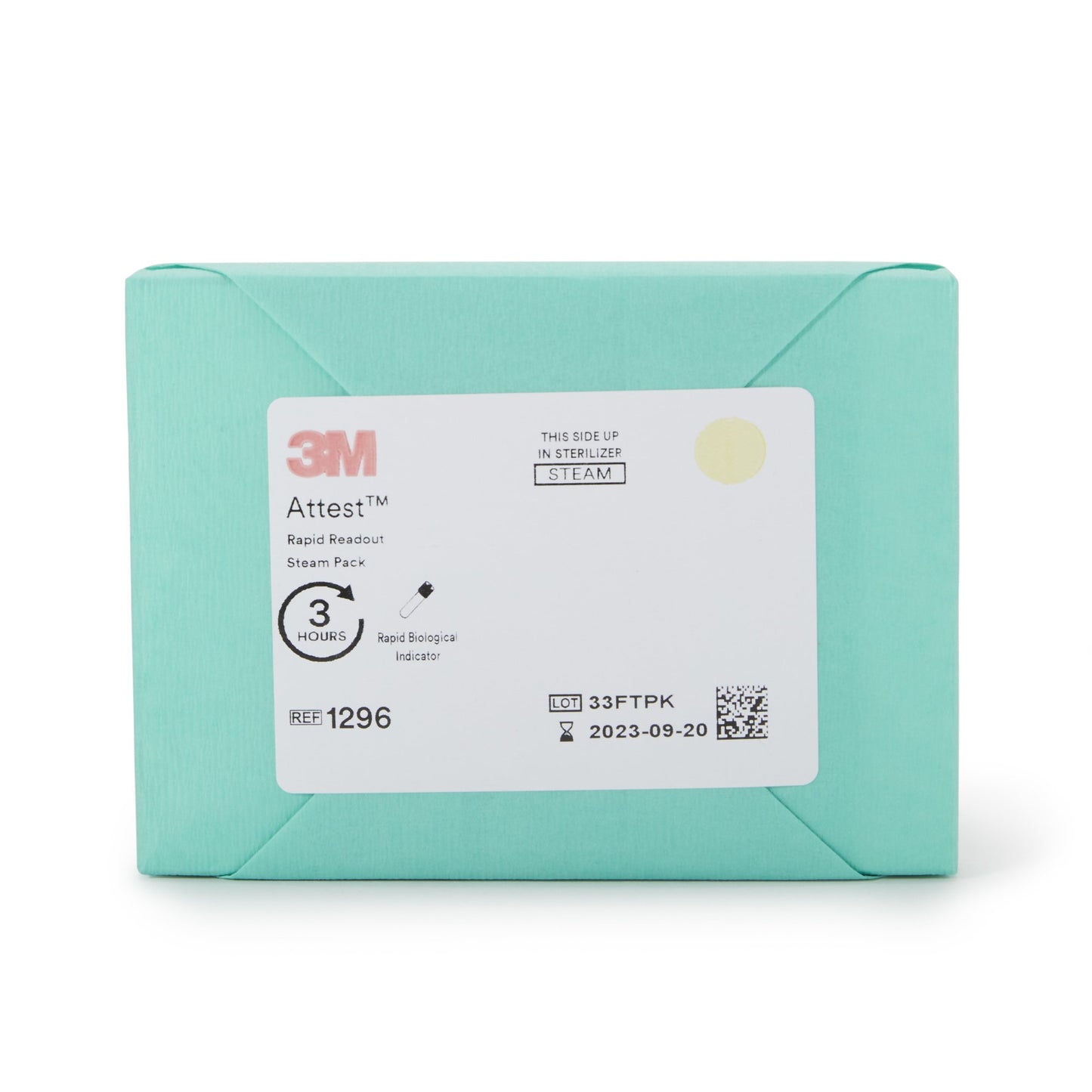 3M™ Attest™ Rapid Readout Sterilization Biological Indicator Pack 1296