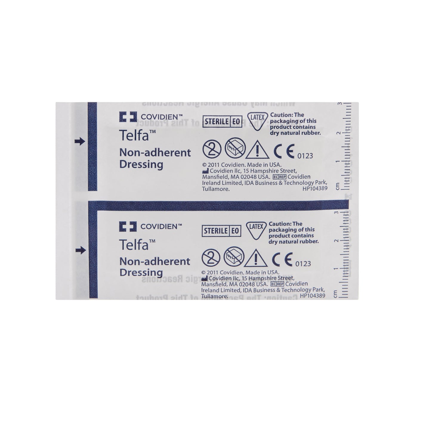 Telfa™ Ouchless Nonadherent Dressing, 2 x 3 Inch 1961