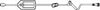 IV Extension Set FilterFlow® Needle-Free Port Large Bore 16 Inch Tubing With Filter - 473993