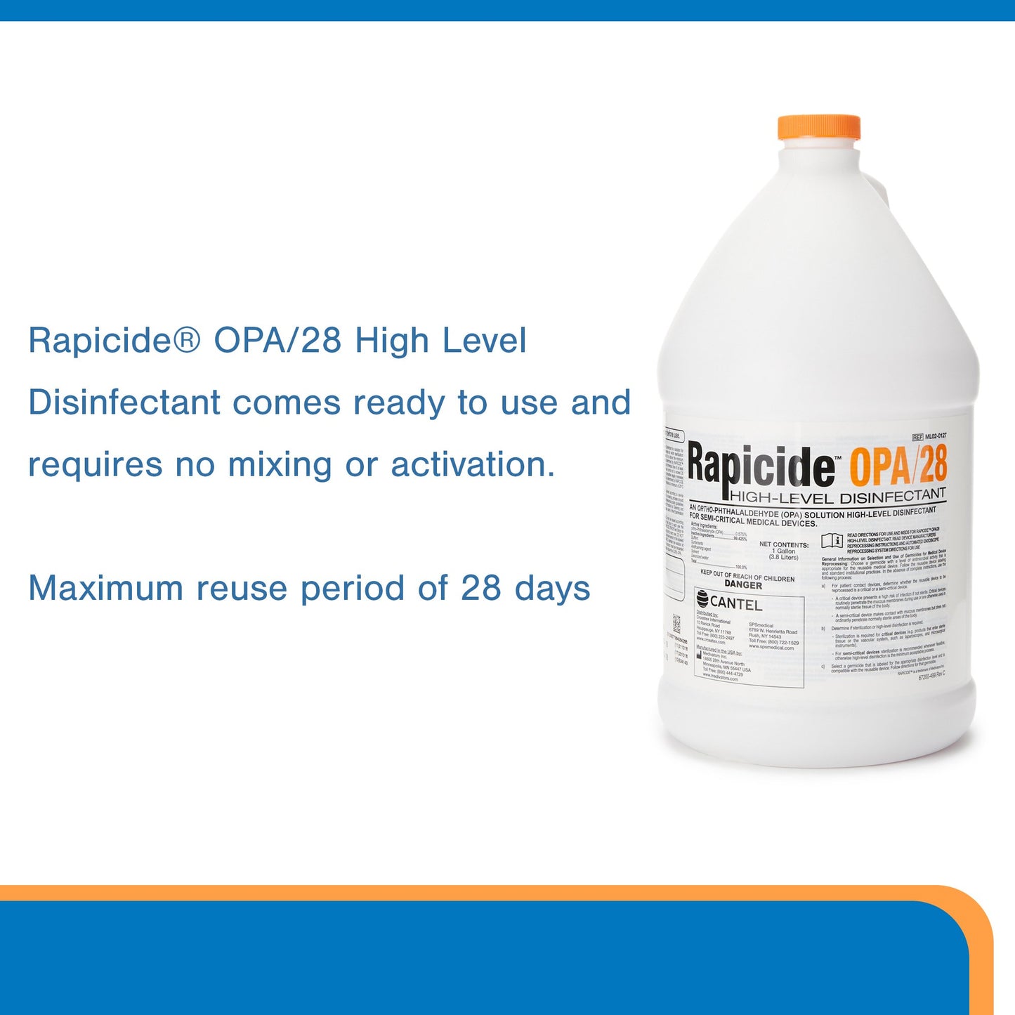 Rapicide® OPA/28 High Level Disinfectant ML02-0127