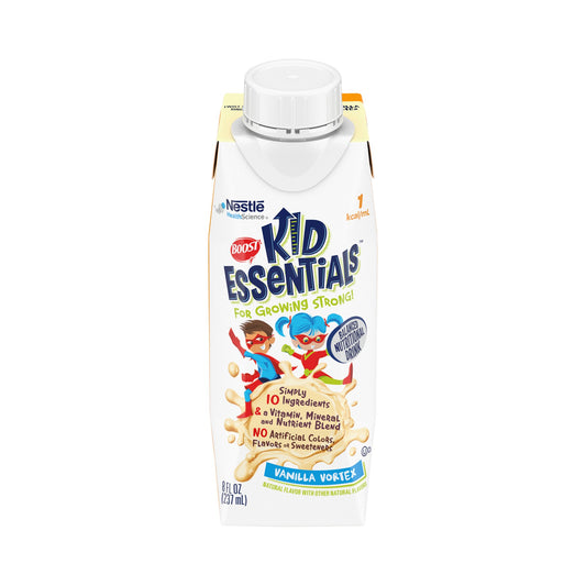 Boost® Kid Essentials™ Balanced Nutritional Drink, Vanilla, 8-ounce carton 00043900889344