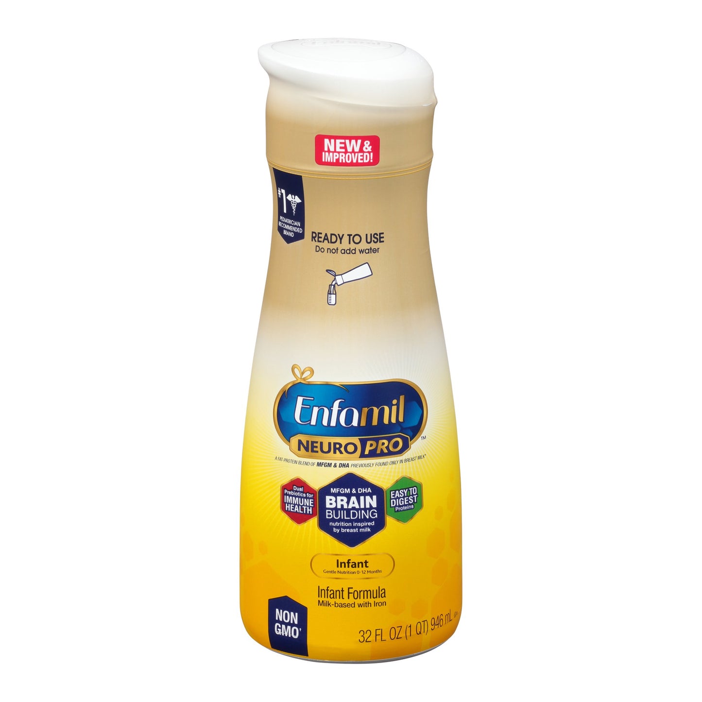 Infant Formula Enfamil NeuroPro™ Unflavored 32 oz. Bottle Liquid Iron - 187002