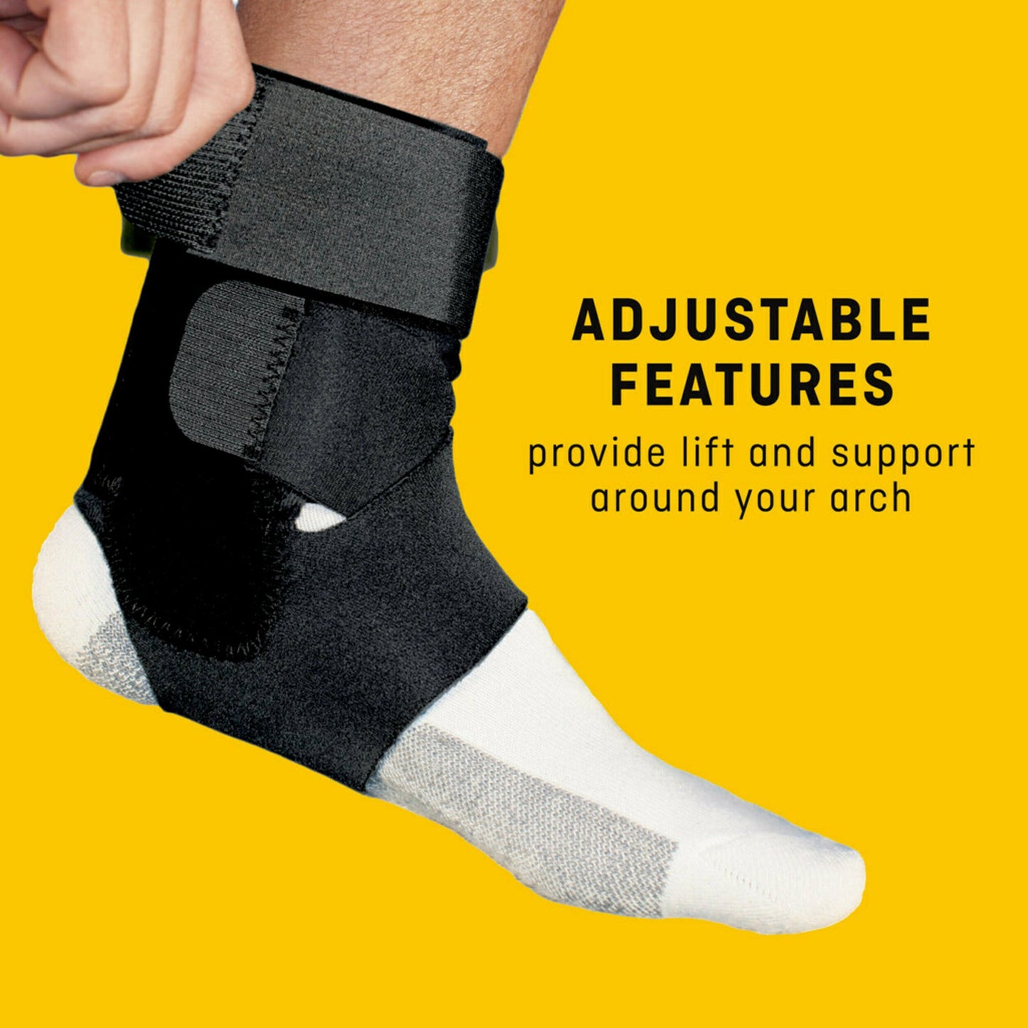 3M™ Futuro™ Ankle Performance Stabilizer, Adjustable, Adult, Black 46645ENR