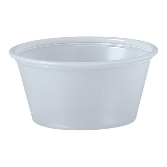 Solo® Polystyrene Soufflé Cup, 2 oz. P200N