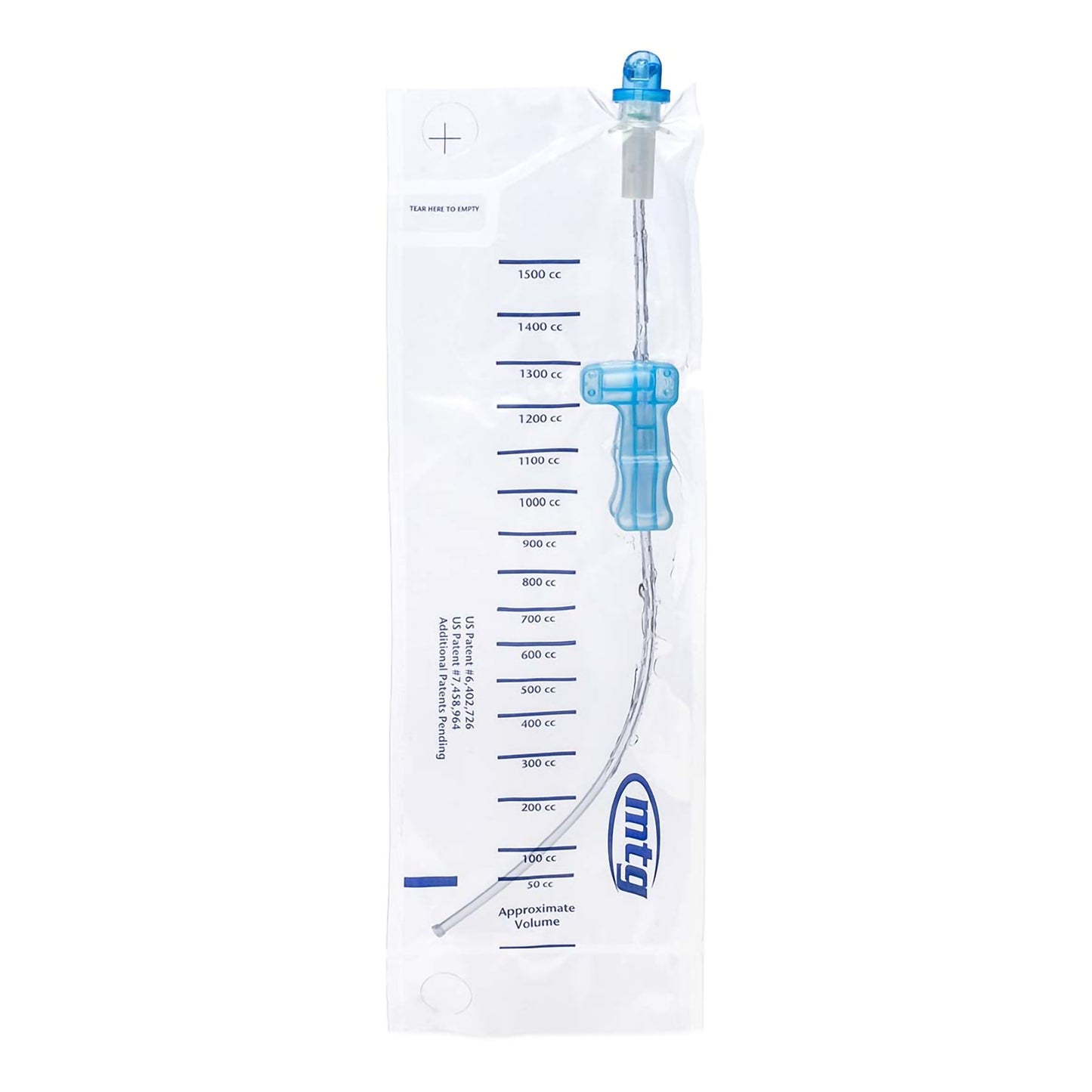 Intermittent Catheter Tray EZ-Gripper® Firm 14 Fr. Without Balloon Silicone - 52114
