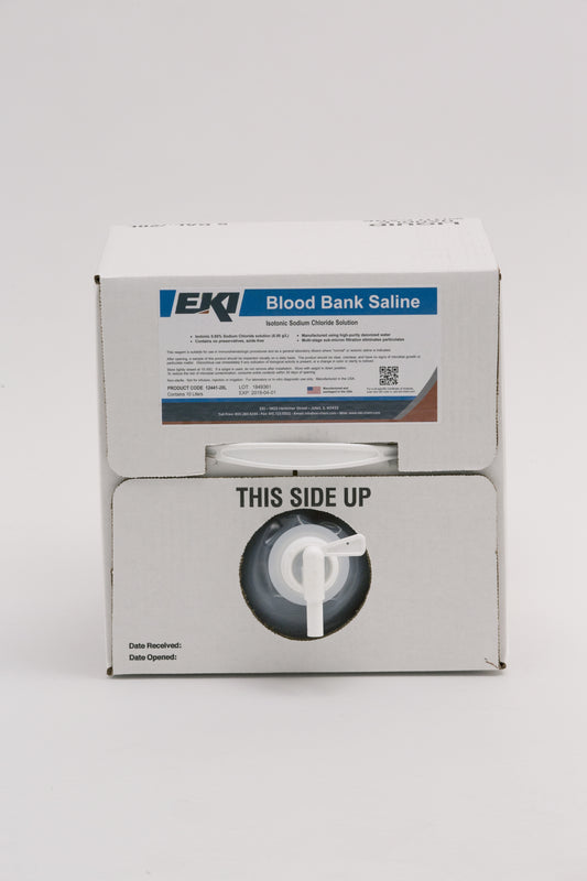 Immunohematology Reagent Saline Blood Bank 0.85% 20 Liter 12441-20L
