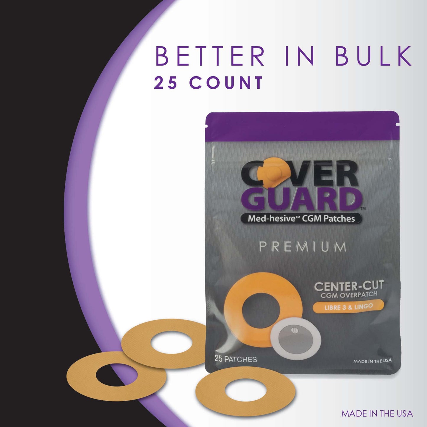 Sensor Overpatch CoverGuard For FreeStyle Libre 3 101-100T