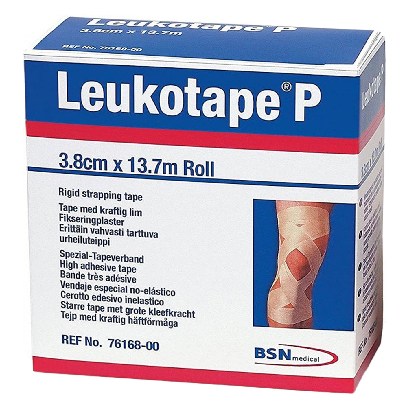 Leukotape® P Rayon / Zinc Oxide Orthopedic Corrective Tape, 1.5 Inch x 15 Yard 76168