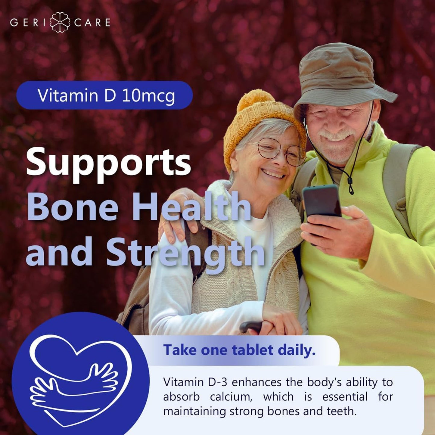 Geri-Care® Vitamin D-3 Supplement 874-01-GCP